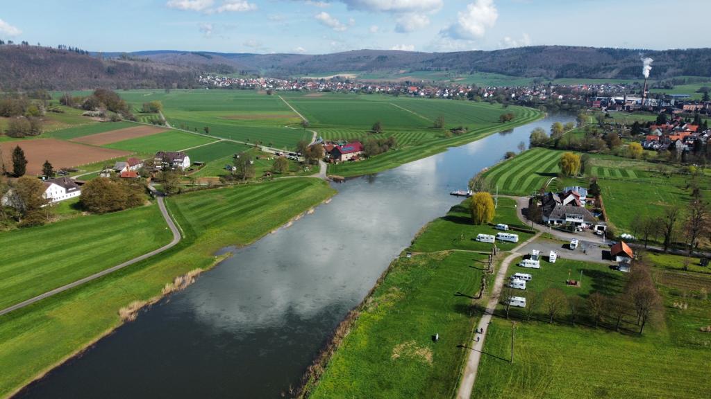 Lippoldsberg Luftbild