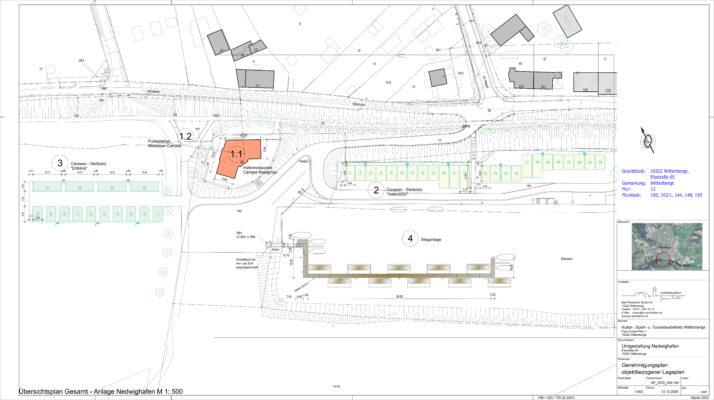Wittenberge Stellplatzplan